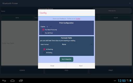 Simple Bluetooth Printer screenshot 9