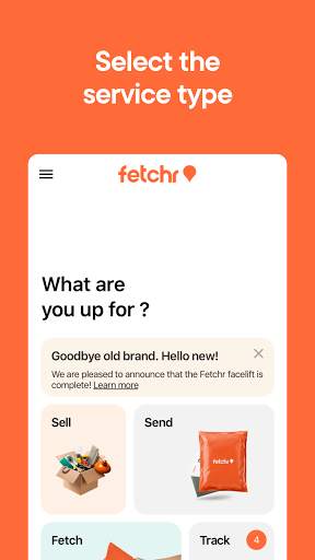 Fetchr - Pickup & Delivery screenshot 1