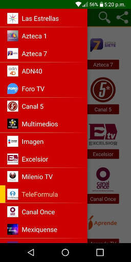 TV de Mexico en Vivo - TV Abierta HD 2 تصوير الشاشة