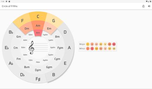 Circle of Fifths [Free, No ads] screenshot 8