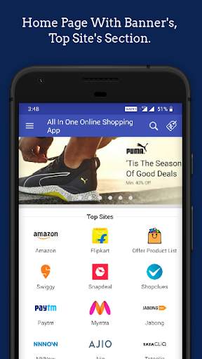 Online Shopping App: Free Offer, India Shop Online screenshot 1