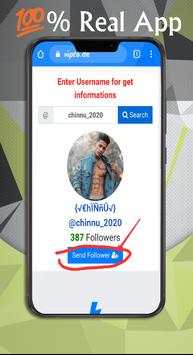 Free Fans Likes Comments Views etc For TIKTOK. screenshot 3