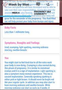Pregnancy Stages screenshot 3