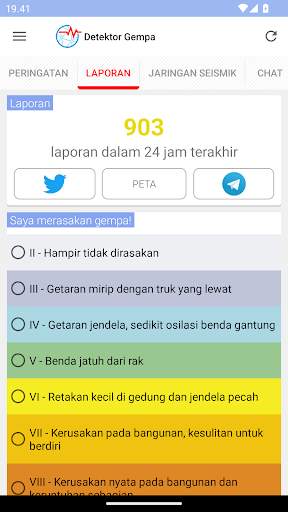 Detektor Gempa screenshot 4