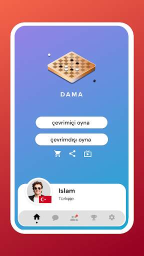 Dama çevrimiçi masa oyunu screenshot 8