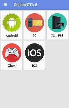 Cheats GTA 5 screenshot 1