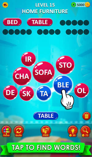 Word Game 2021 - Word Connect Puzzle Game screenshot 4