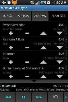 Mew Media Player screenshot 4