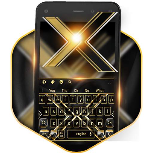 Black Gold Keyboard 10001002