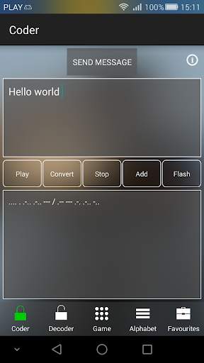 Learn Morse Code Transmitter🆘 screenshot 2