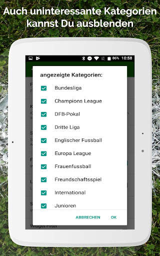 Fussball im TV live screenshot 20