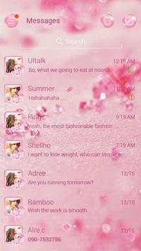 (FREE) GO SMS SPARKLING THEME 3 تصوير الشاشة