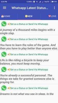Whatsapp Latest Status 2018 screenshot 4