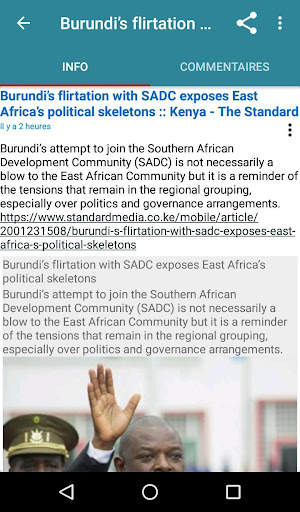 Burundi Direct News screenshot 5