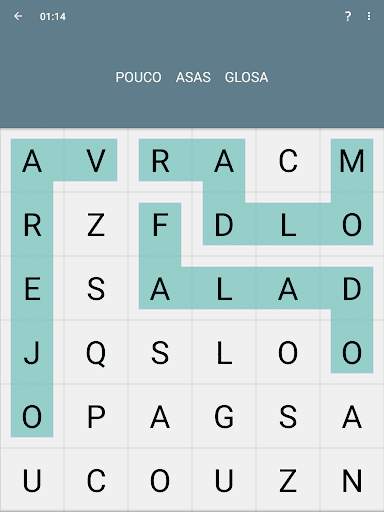 Caça-Palavras: Cobrinha screenshot 13