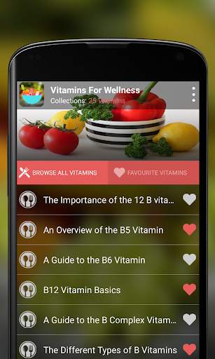 Vitamins for Wellness screenshot 1