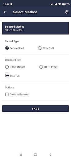 SSH Injector - Tunnel VPN screenshot 2