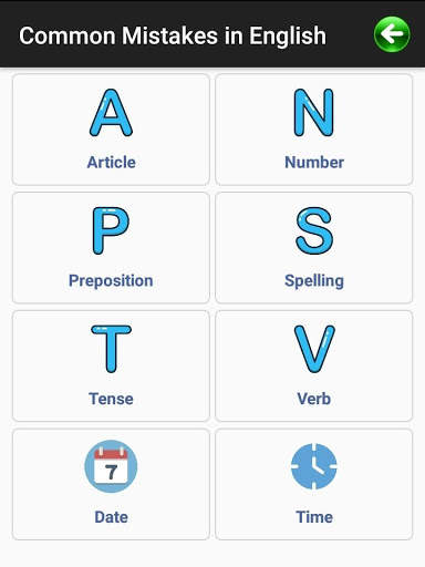 Common Mistakes in English скриншот 2