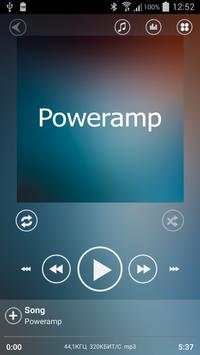 Poweramp Skin Sphere screenshot 2