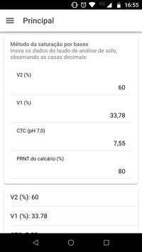 Necessidade de Calagem скриншот 2