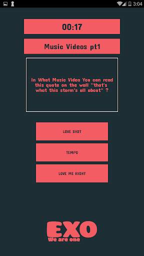 Exo Quiz screenshot 2