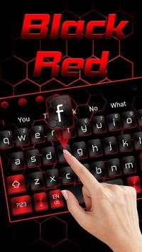 Black Red Keyboard screenshot 2