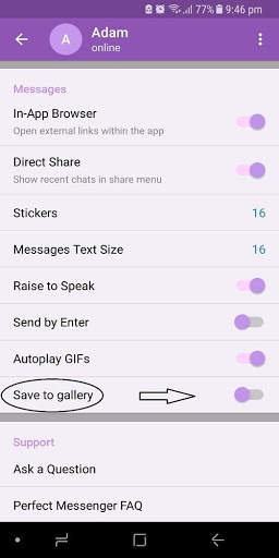Perfect Messenger screenshot 4
