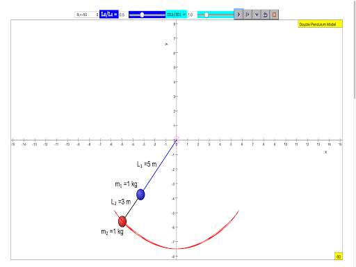 Double Pendulum Simulator screenshot 12