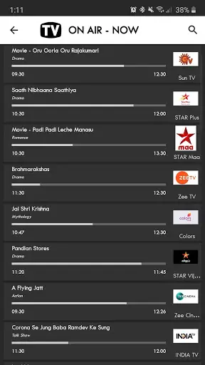 India TV Guide screenshot 3
