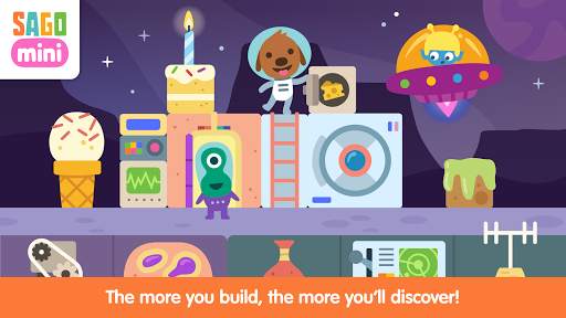 Sago Mini Space Blocks Builder स्क्रीनशॉट 4