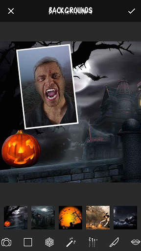 Scary Camera Collage Maker screenshot 4
