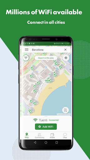WiFi fluenZity free Internet no ads screenshot 1
