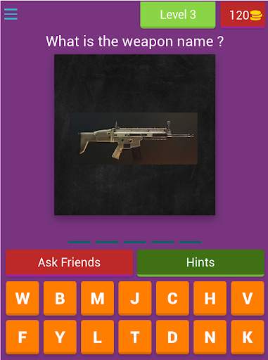 Pubg Mobile:weapons name quiz screenshot 15