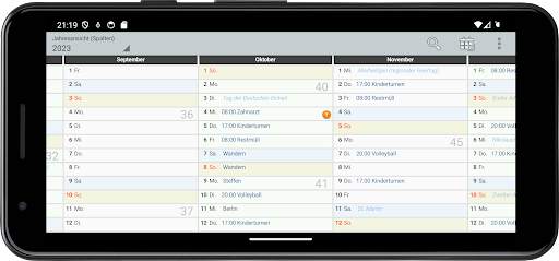 Personal Calendar lite screenshot 8
