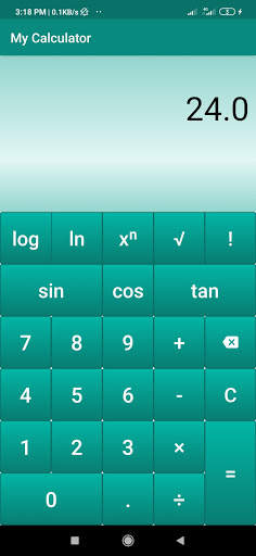 My Calculator screenshot 2