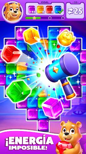 Jewel Match Blast－Sin Internet screenshot 2