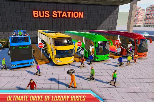 City Coach Bus Simulator Game screenshot 8