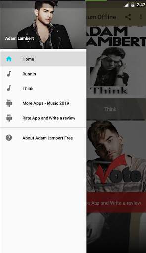 Adam Lambert Free Album Offline screenshot 3