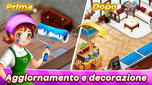 Cafe Panic: Gioca e cucina screenshot 3