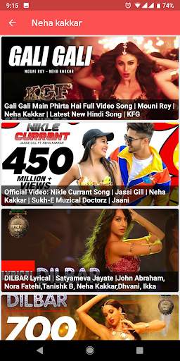 Bollywood Hindi HD Video Songs screenshot 4