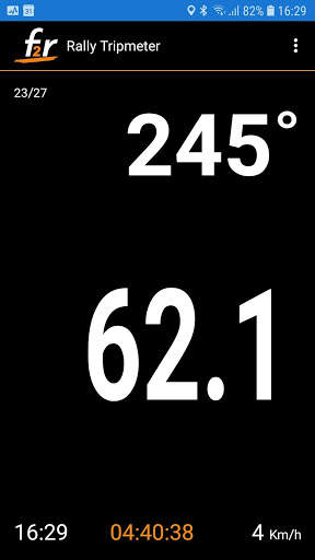 F2R Rally Tripmeter screenshot 3