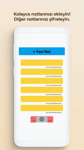 Not Defteri Şifreli screenshot 2