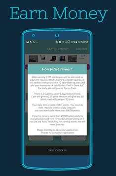 Captcha Money स्क्रीनशॉट 3
