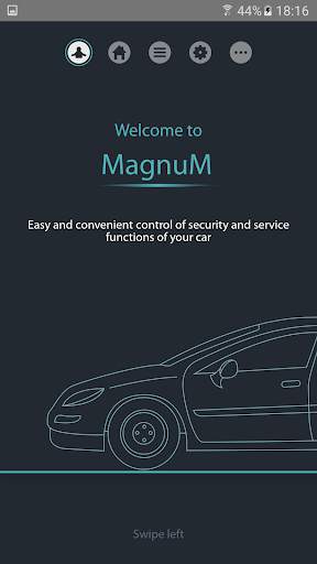 MAGNUM GSM car alarm system स्क्रीनशॉट 1
