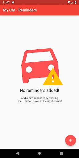 My Car - Reminders screenshot 1