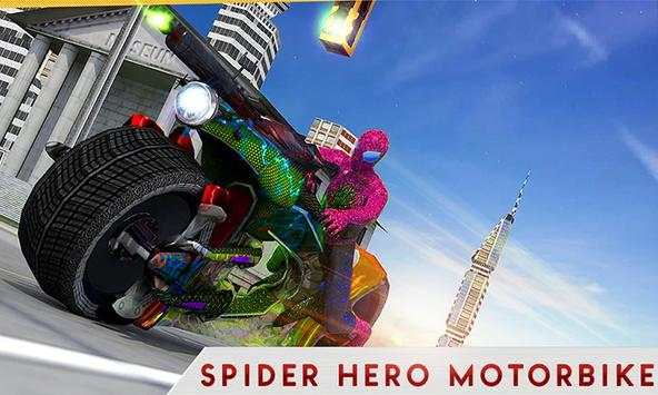 Moto Spider Traffic Hero screenshot 1