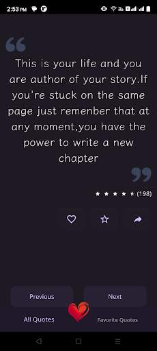 Heart Touching Quotes screenshot 3