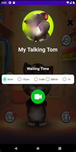 Cat Tom Fake Vedio Call for Talk (prank) screenshot 1