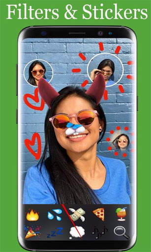 Stickers Photo Editor for Selfies : Selfie Sticker screenshot 2