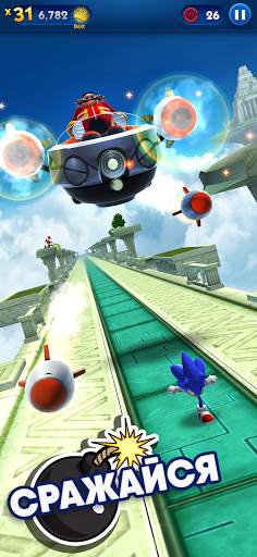 Sonic Dash - бег и гонки игра скриншот 3